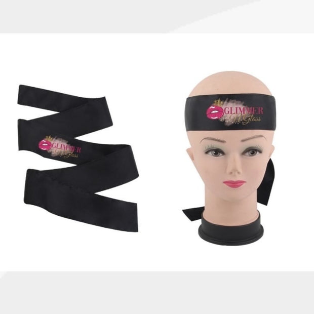 Silk head scarf