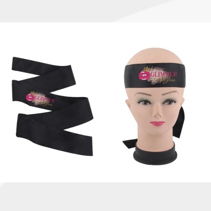 Silk head scarf